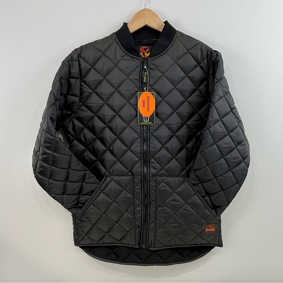 Game Sportswear Style 1250  The Iconic Quilted Chore Coat   Size Small - Picture 2 of 7